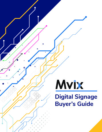 Digital Signage Buyer's Guide - Enterprise Solutions
