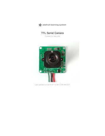 TTL Serial Camera - Génération Robots