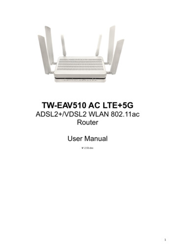 TW-EAV510 AC LTE 5G - TeleWell