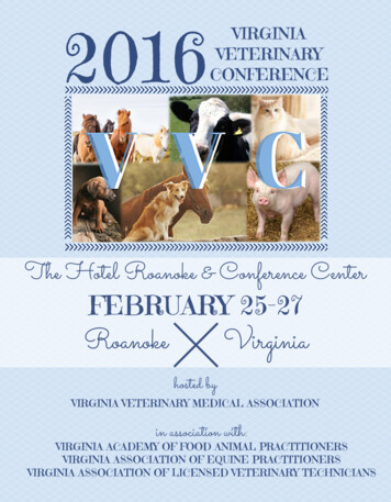 Virginia Veterinary Conference