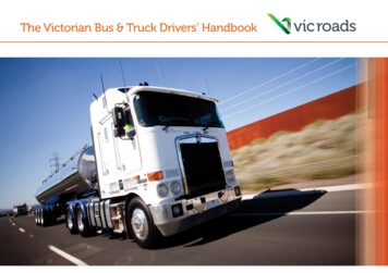 The Victorian Bus & Truck Drivers' Handbook - YUGO Driving School