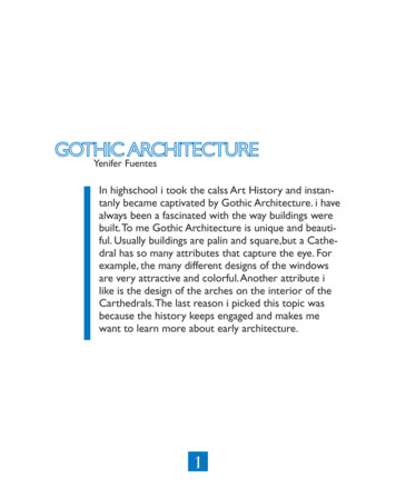 GOTHIC ARCHITECTURE - Cpb-us-w2.wpmucdn 