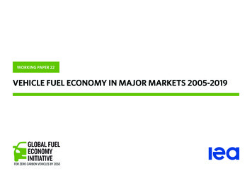 WORKING PAPER 22 - Global Fuel Economy