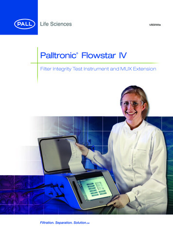 Palltronic Flowstar IV - Pall Corporation