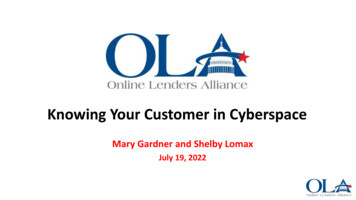 Knowing Your Customer In Cyberspace