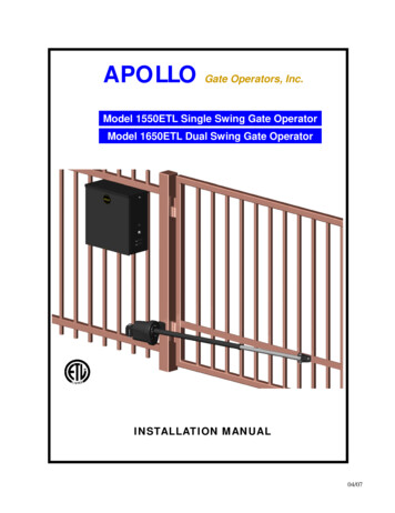 APOLLO Gate Operators, Inc.