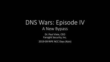 DNS Wars: Episode IV - RIPE Network Coordination Centre