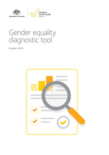 Gender Equality Diagnostic Tool - WGEA