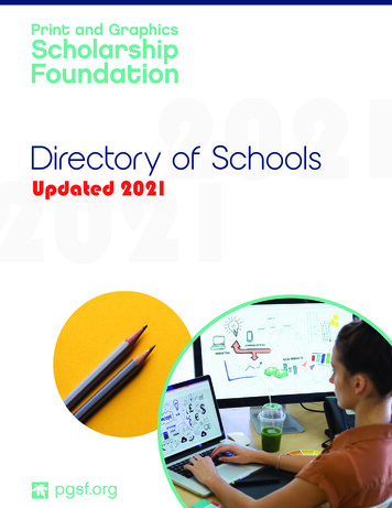 Directory Of Schools