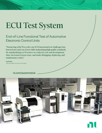 ECU Test System - NI