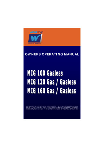 Owners Operating Manual