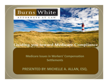Medicare Issues In Workers' Compensation Settlements