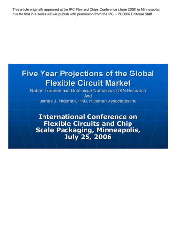 Five Year Projections For The Global Flexible Circuit Market