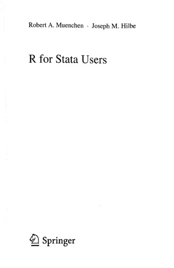 R For Stata Users - GBV