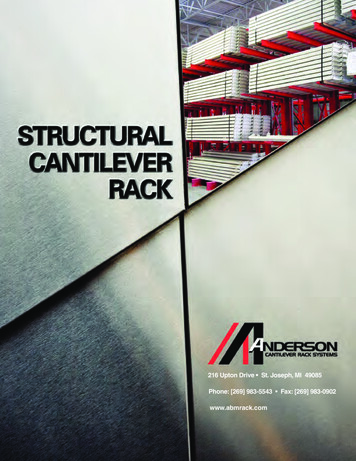 216 Upton Drive - Cantilever Rack Used Cantilever Racks