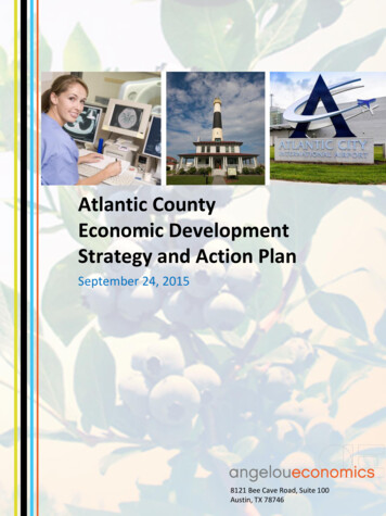 Atlantic County Economic Development Strategy And Action Plan