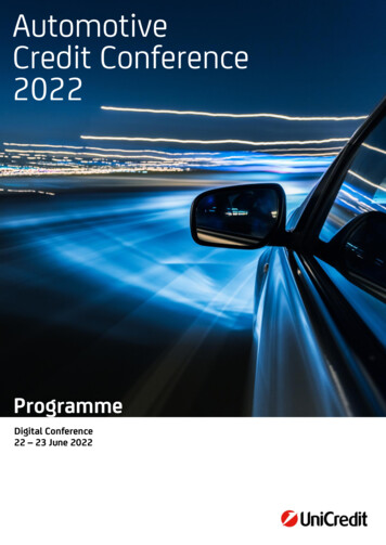 Automotive Credit Conference 2022