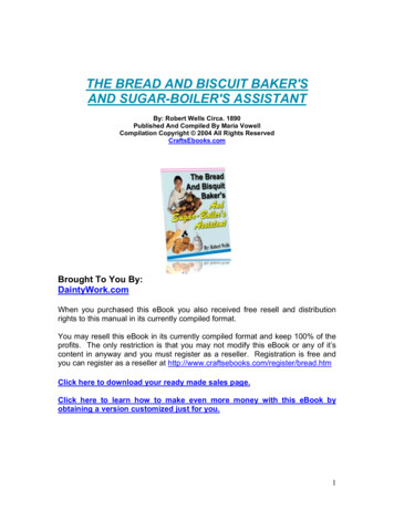 The Bread And Biscuit Baker'S And Sugar-boiler'S Assistant
