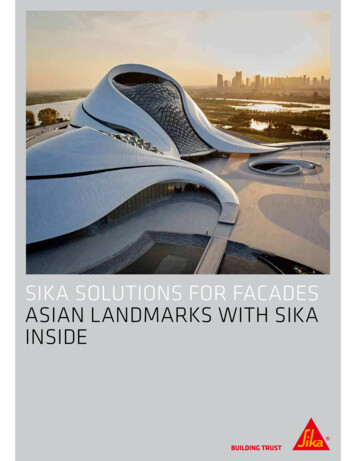 Sika Solutions For Facades Asian Landmarks With Sika Inside