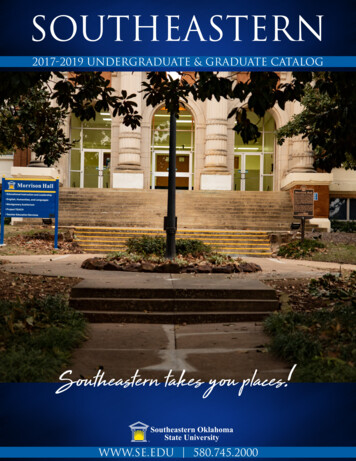 Southeastern Oklahoma State University - Se.edu