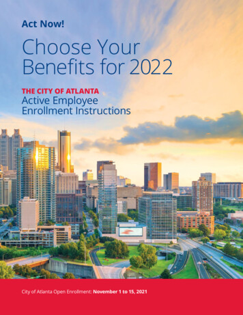 Act Now! Choose Your Benefits For 2022 - Atlanta