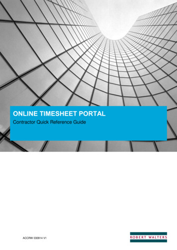 Online Timesheet Portal