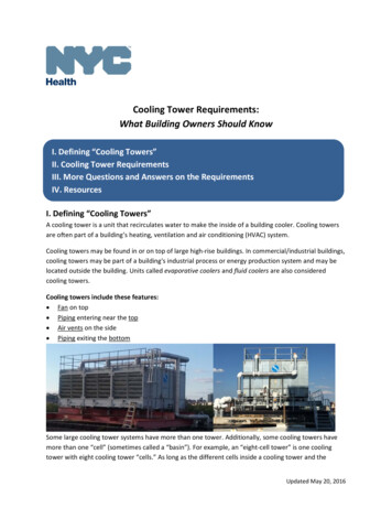 Cooling Tower Requirements: What Building Owners Should Know