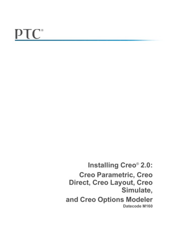Installing Creo 2.0 - PTC