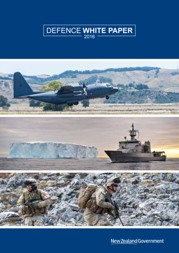 DEFENCE White Paper
