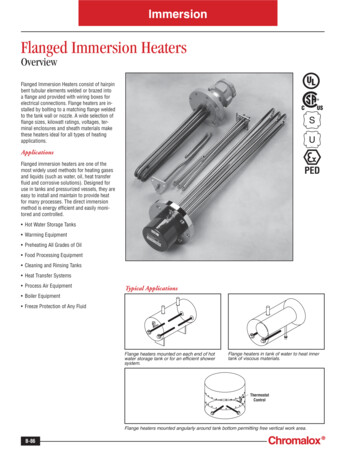 Immersion Heaters - Chromalox, Inc.