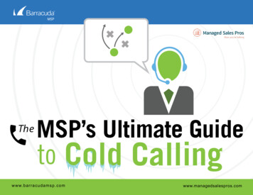 The MSP's Ultimate Guide To Cold Calling