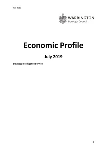 Economic Profile - Warrington