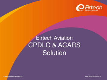 Eirtech Aviation CPDLC & ACARS Solution