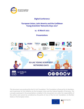 Digital Conference European Union, Latin America And The Caribbean .