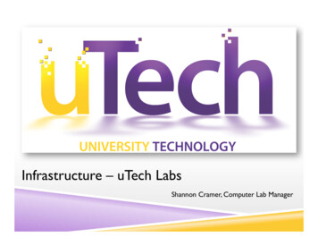 Infrastructure - UTech Labs