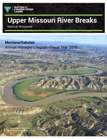 Upper Missouri River Breaks - Blm.gov