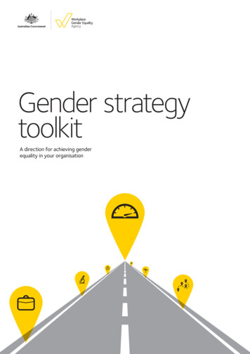 Gender Strategy Toolkit - WGEA