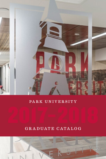 Park University 2017 - 2018