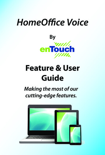 Feature & User Guide - EnTouch