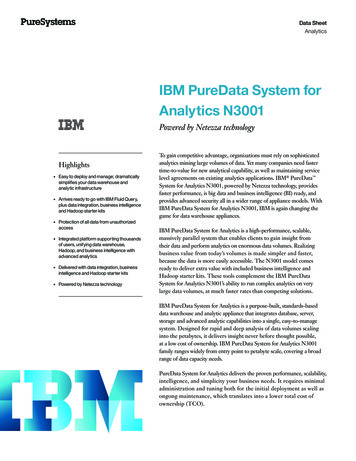 IBM PureData System For Analytics N3001 - BITanium