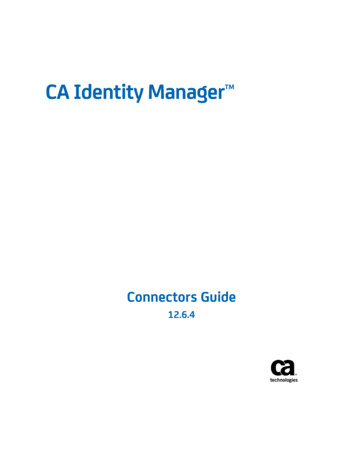 CA Identity Manager 