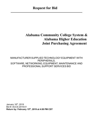 Alabama Community College System & Alabama Higher Education . - ACCS