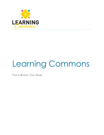 Learning Commons 2013-14 Annual Report - Lib.uiowa.edu