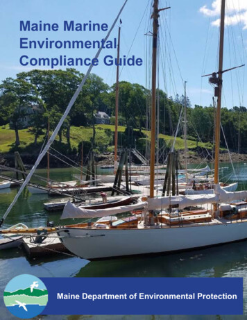 Maine Marine Environmental Compliance Guide
