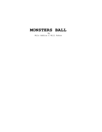 MONSTERS BALL - Daily Script