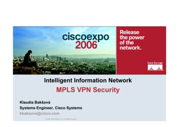 MPLS VPN Security - KIS