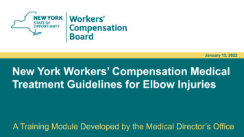January 13, 2022 New York Workers' Compensation Medical Treatment .