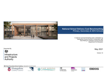 F07125-National School Delivery Cost Benchmarking - Primary, Secondary .