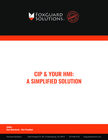 Cip & Your Hmi: A Simplified Solution