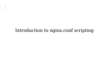 Introduction To Nginx.conf Scripting - Agentzh 